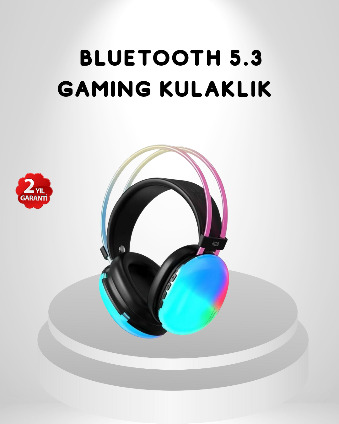 SL20537024 1 197 700x875 Rgb Işıklı Kablosuz Kulaklık Bluetooth 5.3 800mah Ergonomik Ipx4 Dayanıklı najmaddin.com Rgb Işıklı Kablosuz Kulaklık Bluetooth 5.3 800mah Ergonomik Ipx4 Dayanıklı