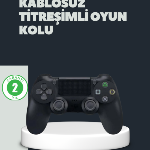 SL20537169 1 74 500x500 ✨Najmaddin.com | Dilekten başarıya — şimdi sihir başlasın! najmaddin.com Kablosuz Titreşimli Oyun Kolu – Ps4 Uyumlu Ergonomik Tasarım Ve Uzun Pil Ömrü
