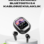 Akıllı Ekranlı Kablosuz Kulaklık – Gürültü Engelleme Ve Hd Ses Deneyimi