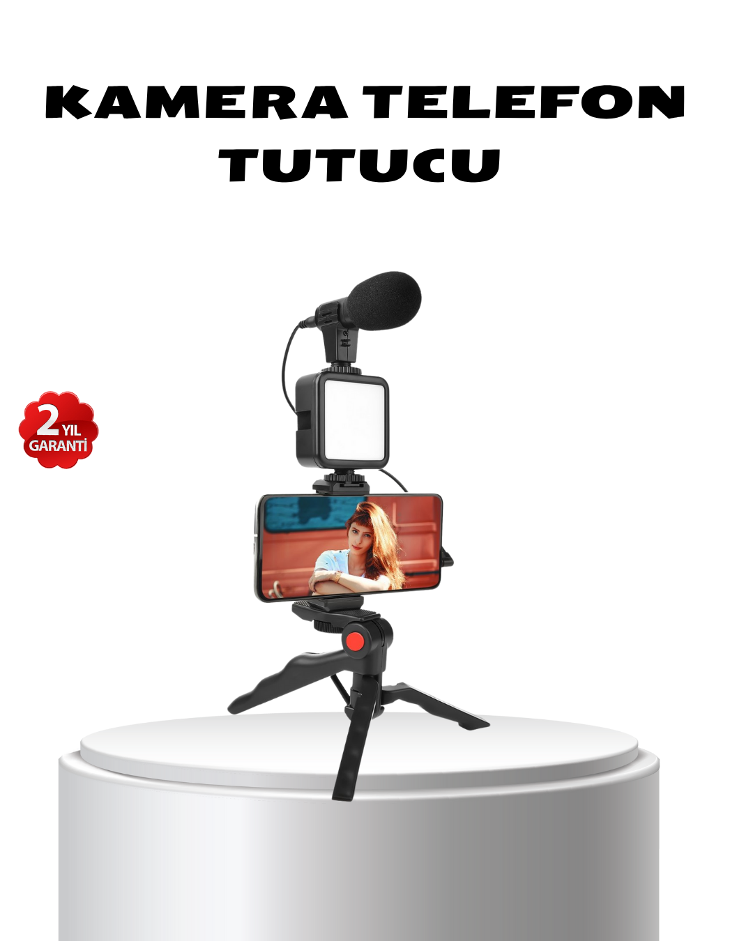 SL20537240 1 160 700x875 Video Çekim Kiti Tripod Led Işık Harici Mikrofon Ve Bluetooth Kumanda Seti najmaddin.com Video Çekim Kiti Tripod Led Işık Harici Mikrofon Ve Bluetooth Kumanda Seti