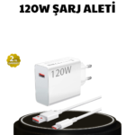 120w Ultra Hızlı Şarj Adaptörü Usb-c Destekli Güçlü Şarj Teknolojisi