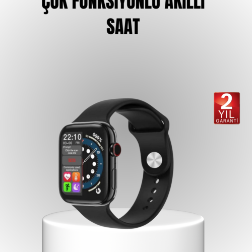 Yüksek Çözünürlüklü 1.9" Akıllı Saat – 5-6 Gün Aktif Kullanım