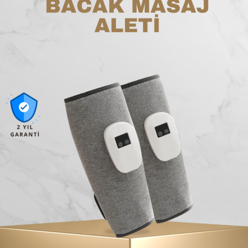 Taşınabilir Şarjlı Baldır Masaj Aleti – 3 Kademeli Isı Ve Basınç Ayarı