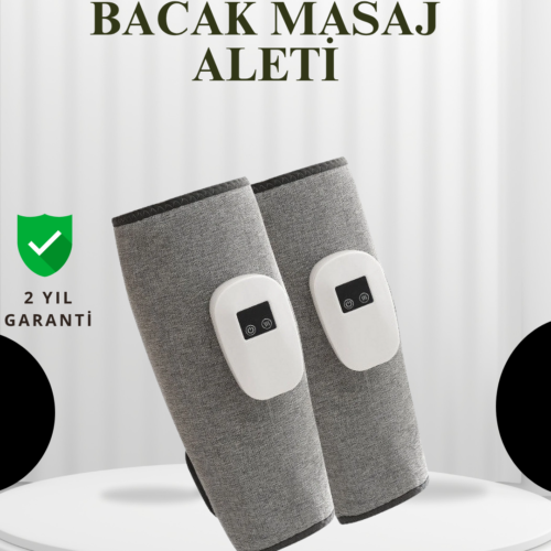 Şarjlı Isıtmalı Baldır Masaj Aleti – 3 Hava Basınçlı
