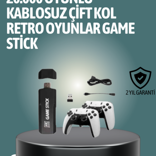 Çoklu Oyun Seçenekli Tv Bağlantılı Oyun Konsolu