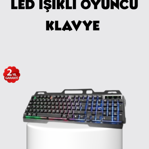Rgb Aydınlatmalı Klavye Mouse Seti – Usb Bağlantılı
