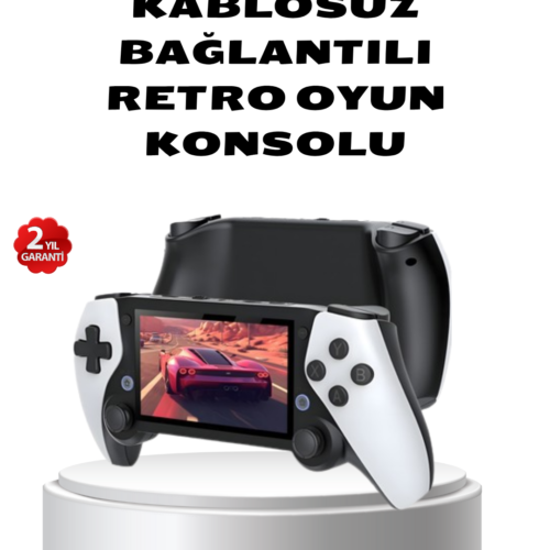 Taşınabilir Retro Oyun Konsolu – 4.3 İnç Ekran