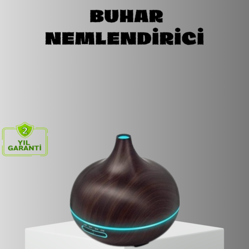 Aromaterapi Difüzörü 550 Ml Ultrasonik Nemlendirici Otomatik Kapanma Özellikli