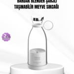 Şarjlı Portatif Blender – Gıda Sınıfı Malzeme