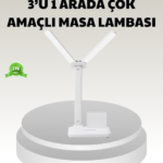 Led Işıklı Masa Lambası – Göz Yormayan