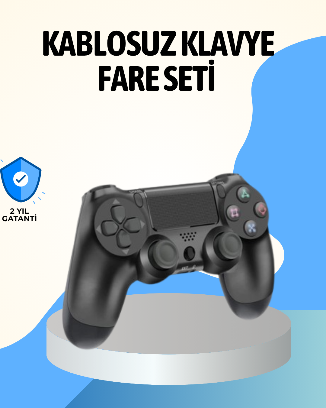 SL20538651 4 142 700x875 Ps4 Uyumlu Kablosuz Oyun Kolu Ergonomik Çift Titreşimli najmaddin.com Ps4 Uyumlu Kablosuz Oyun Kolu Ergonomik Çift Titreşimli