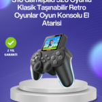 500 Oyunlu Nostaljik El Tipi Oyun Konsolu