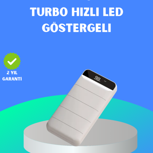 22.5w Pd Destekli Taşınabilir Şarj Cihazı Çoklu Çıkışlı Model Powerbank