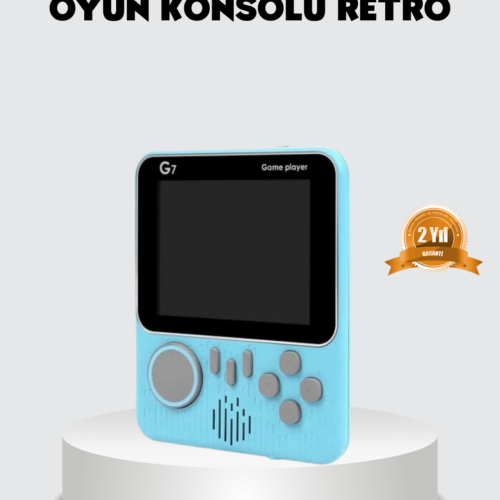 Taşınabilir Retro Oyun Konsolu – 3.5 İnç Lcd