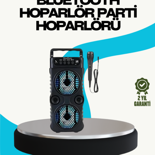 Led Işıklı Kablosuz Hoparlör – Bluetooth