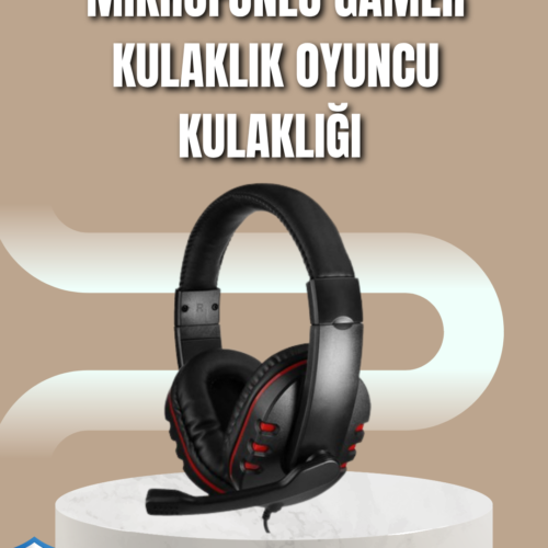 Mikrofonlu Oyun Kulaklığı – Mavi Işıklı