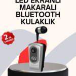 Profesyonel Bluetooth Kulaklık – Klipsli