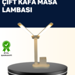 Ayarlanabilir Kısılabilir Led Masa Lambası | Entegre Kalemlik Ve Telefon Tutucu Özellikli
