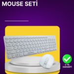 Kablosuz Klavye Ve Mouse Seti - Ergonomik Tasarım