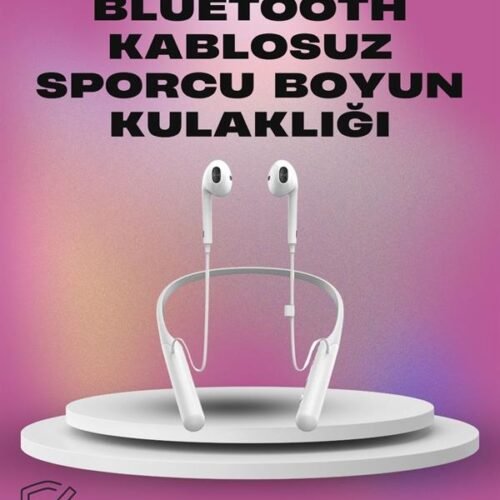 Uzun Pil Ömürlü Kablosuz Kulaklık – Boyun Askılı
