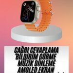 Akıllı Saat Ultra Android & İos Uyumlu Arama Bildirim Özellikli