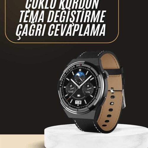 Çoklu Kordon Hediyeli Akıllı Saat Çağrı Cevaplama Müzik Dinleme Dokunmatik Ekran