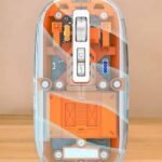 Fare Mouse Çift Modlu Kablosuz Bağlantılı 2.4ghz Destekli