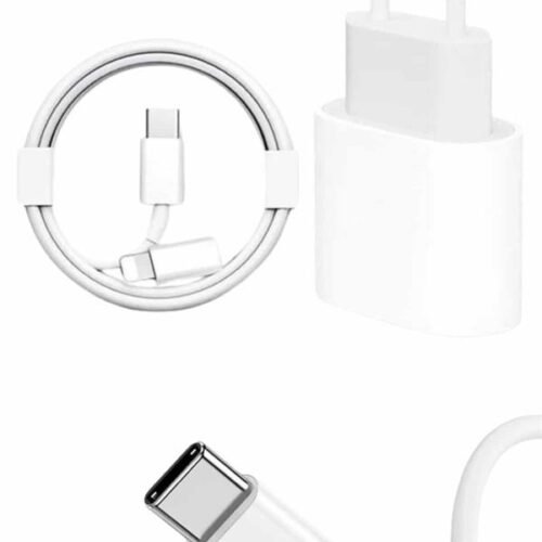 15/pro/pro Max 25w İos Uyumlu Hızlı Şarj Aleti Adaptörlü Beyaz