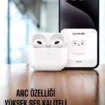 Yeni Nesil Bluetooth Kulaklık Anc Özelliği Yüksek Ses Kaliteli