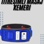 Göbek İnceltme Kemeri Kas Gevşetici Masaj Aleti Titreşimli Masaj Kemeri