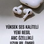 Kablosuz Bluetooth Kulaklık Gürültü Önleme