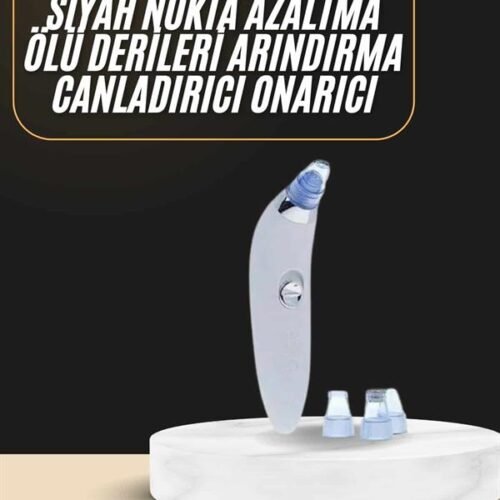 Siyah Nokta Temizleme Cihazı 4 Başlıklı Vakumlu Pilli Ölü Deri Arındırma