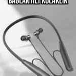 Boyun Bantlı Bluetooth Kulaklık Yüksek Ses Kaliteli 100 Saat Kulaklık