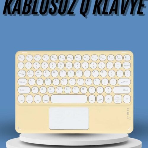 SL20545770 6 75 500x500 ✨Najmaddin.com | Dilekten başarıya — şimdi sihir başlasın! najmaddin.com Touchpad Tüm Cihazlara Uyumlu Bluetooth Klavye Touchpad Slim Kablosuz Wifi Q Klavye