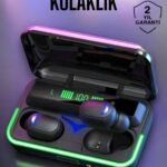Android Ve İos Uyumlu Bluetooth Bağlantılı Powerbankli Kulaklık