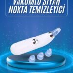 Siyah Nokta Temizleme Cihazı 4 Başlıklı Vakumlu Pilli Ölü Deri Arındırma