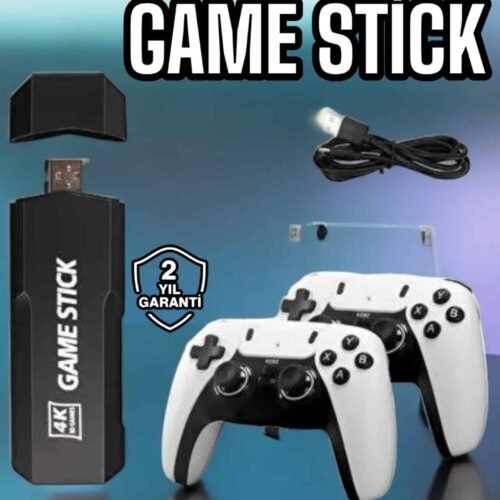 Game Stick Retro 8k Ultra Hd Video Oyun Konsolu Android Tv Özelliği