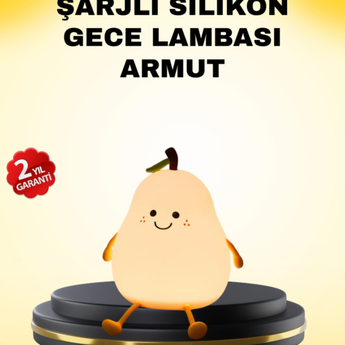 Dekoratif Armut Led Lamba Renk Ayarlı Şarj Edilebilir