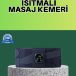 Titreşimli Masajlı Bel Kemeri Sessiz Çalışma 100 Cm Bel Uyumlu