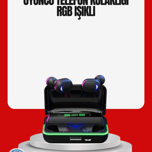 Rgb Oyuncu Bluetooth Kulaklık Düşük Gecikmeli Kablosuz 5.1