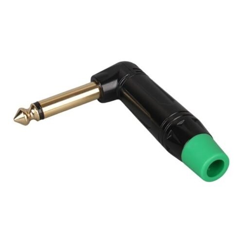6.3 Mm Mono L Tip Plastik Gövde Metal Uç Gitar Jack Fiş