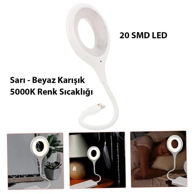 ZX166942 POWERMASTER PORTATIF AKROBATIK 20 SMD LE D71f Powermaster Portatif Akrobatik 20 Smd Ledli Usb Gece Kitap Okuma Çalışma Lambası (powerbank Uyumlu) najmaddin.com 10 adet 4000K) Işık Modu: Tek modda çalışma (aç/kapa yok) Renk Sıcaklığı: 5000K (sarı-beyaz karışık ışık) Bağlantı Türü: USB (powerbank uyumlu) Boyutlar: Toplam uzunluk 260 mm
