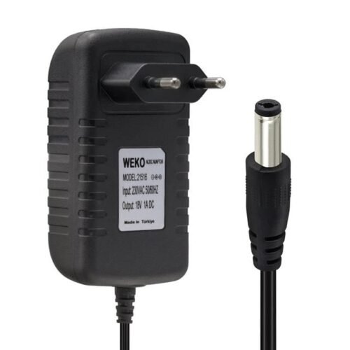 ZX167184 WEKO 18 VOLT 1 AMPER 5.52.5 UCLU YERLI E5c4 500x500 ✨Najmaddin.com | Dilekten başarıya — şimdi sihir başlasın! najmaddin.com Weko 18 Volt 1 Amper Priz Tip 5.5x2.5 Uç Adaptör