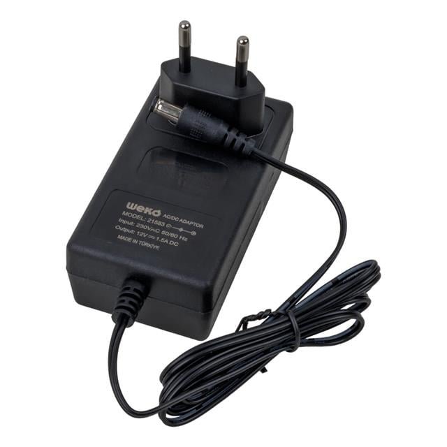 ZX167217 WEKO 12 VOLT 1.5 AMPER 5.52.5 UCLU YER 3e9d Weko 12 Volt - 1.5 Amper 5.5*2.5 Uçlu Yerli Üretim Plastik Kasa Priz Tipi Adaptör najmaddin.com gururla Türkiye'de üretmekteyiz. Ülkemize olan bağlılığımız ve kalitemize duyduğumuz güvenle
