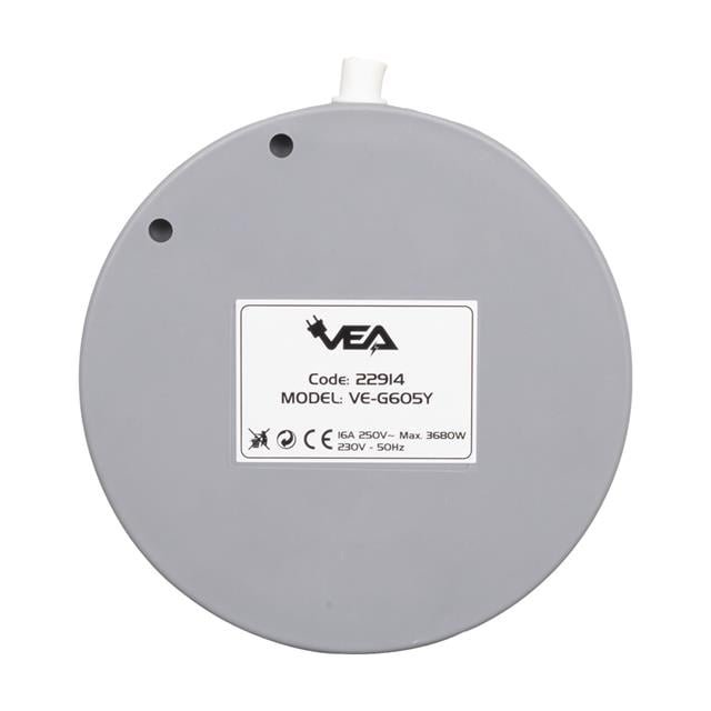 ZX167714 VEA VE G605Y 5LI ANAHTARLI 1.5 METRE GRU F100 Vea Ve-g605y 5'li Anahtarlı 1.5 Metre Grup Priz najmaddin.com VEA VE-G605Y 5'Lİ Grup Priz tam size göre! Priz sayısı