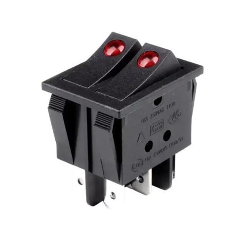 Powermaster Ic-102 İkili Işıklı Mercekli Anahtar