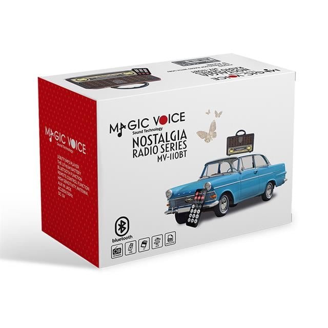 ZX173847 MAGICVOICE MV 110BT USBSDFMBLUETOOTH DES E915 Magicvoice Mv-110bt Usb - Sd - Fm - Bluetooth Destekli Nostaljik Radyo najmaddin.com Magicvoice Mv-110bt Usb - Sd - Fm - Bluetooth Destekli Nostaljik Radyo - Görsel 3