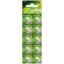 Gp A76 Lr44 Alkalin Ag-13 Pil (a76f-2c10) 10'lu Paket