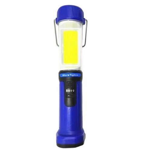Powermaster Hk-802 Şarjlı 30 Beyaz + 20 Mavi-kırmızı Smd Led / 55 Cob Ledli 5 Modlu Çalışma Lambası
