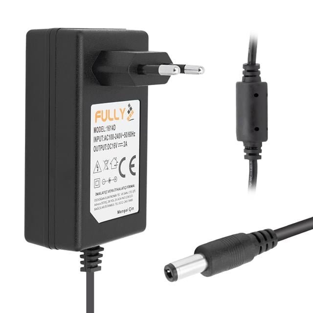 ZX179710 FULLY O 1614D 16 VOLT 2 AMPER 5.52.5 U Ba68 Fully O-1614d 16 Volt 2 Amper Power Jacklı Santral Adaptörü 5.5x2.5 Uç najmaddin.com Fully O-1614d 16 Volt 2 Amper Power Jacklı Santral Adaptörü 5.5x2.5 Uç